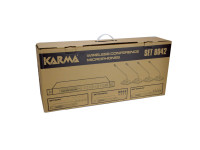 Karma Microfone Mão s/ Fios (4 unid) + Receptor UHF Karma Microfone Mão s/ Fios (4 unid) + Receptor UHF